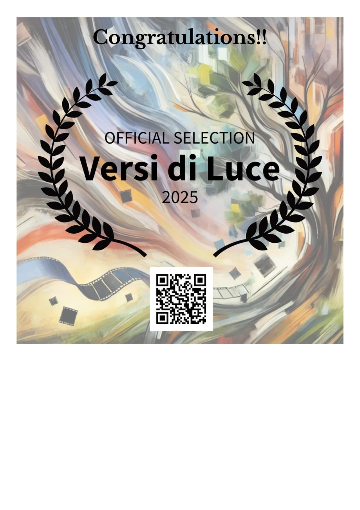 Official Selection – Versi di Luce 2025